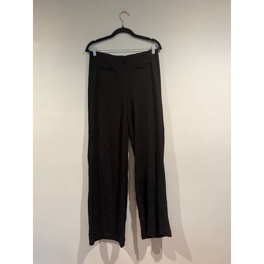J.Jill Ponte Wide-Leg Black Pants – Women’s Size Small – NWT